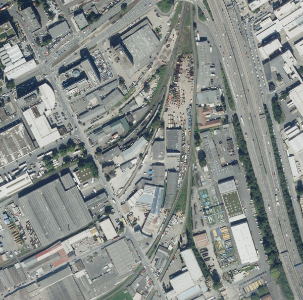 Luftbild Stadt